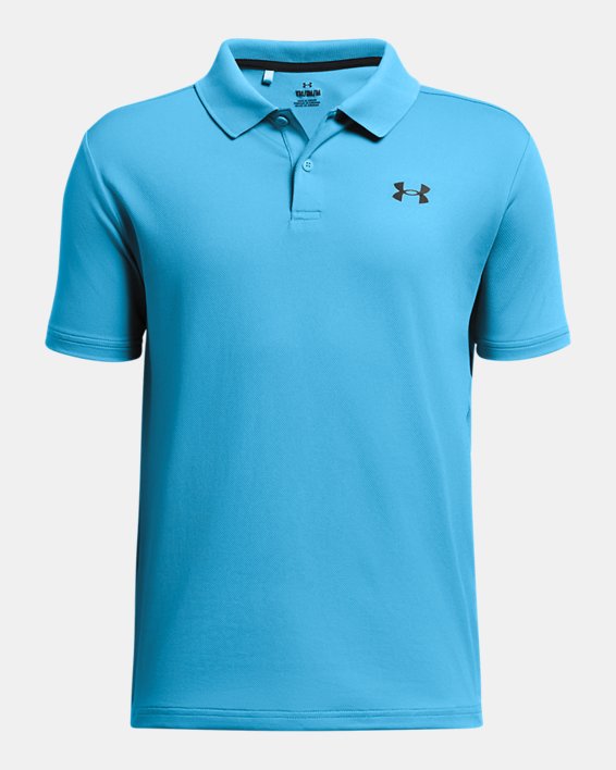 Boys' UA Matchplay Polo in Blue image number 0